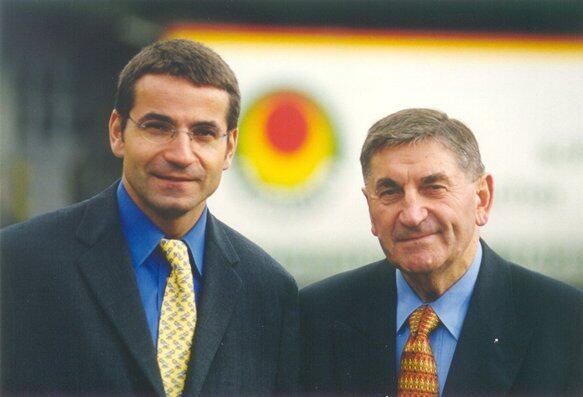 Senior und Junior