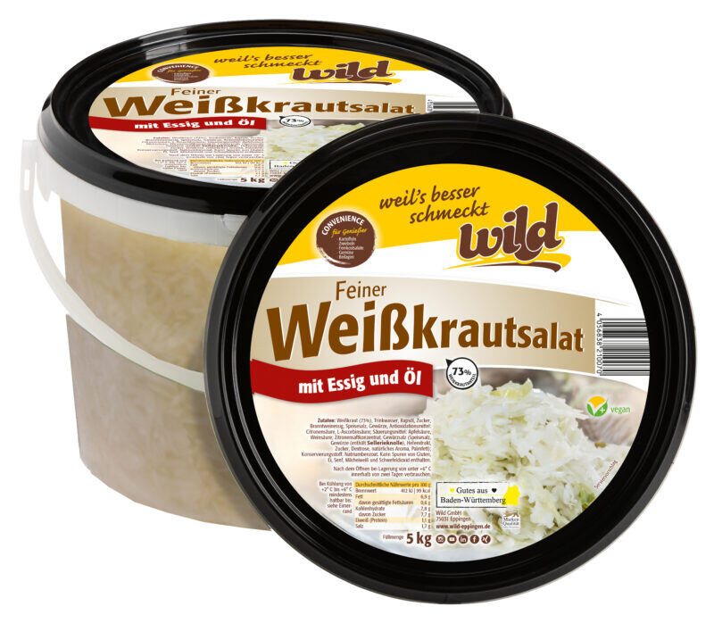 Weißkrautsalat Wild