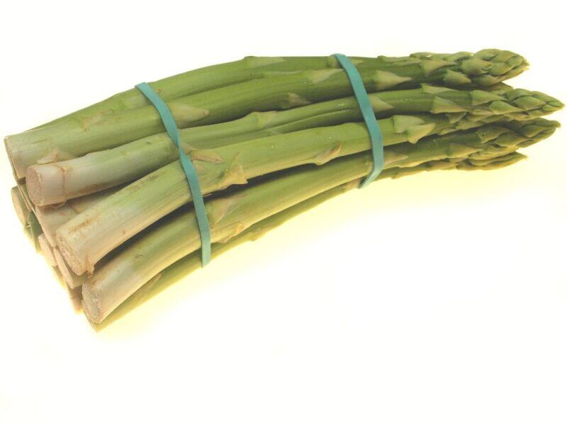 Spargel grün gepackt