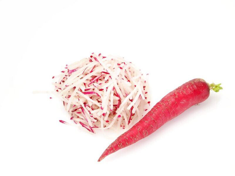 FF Rettich rot gestiftelt